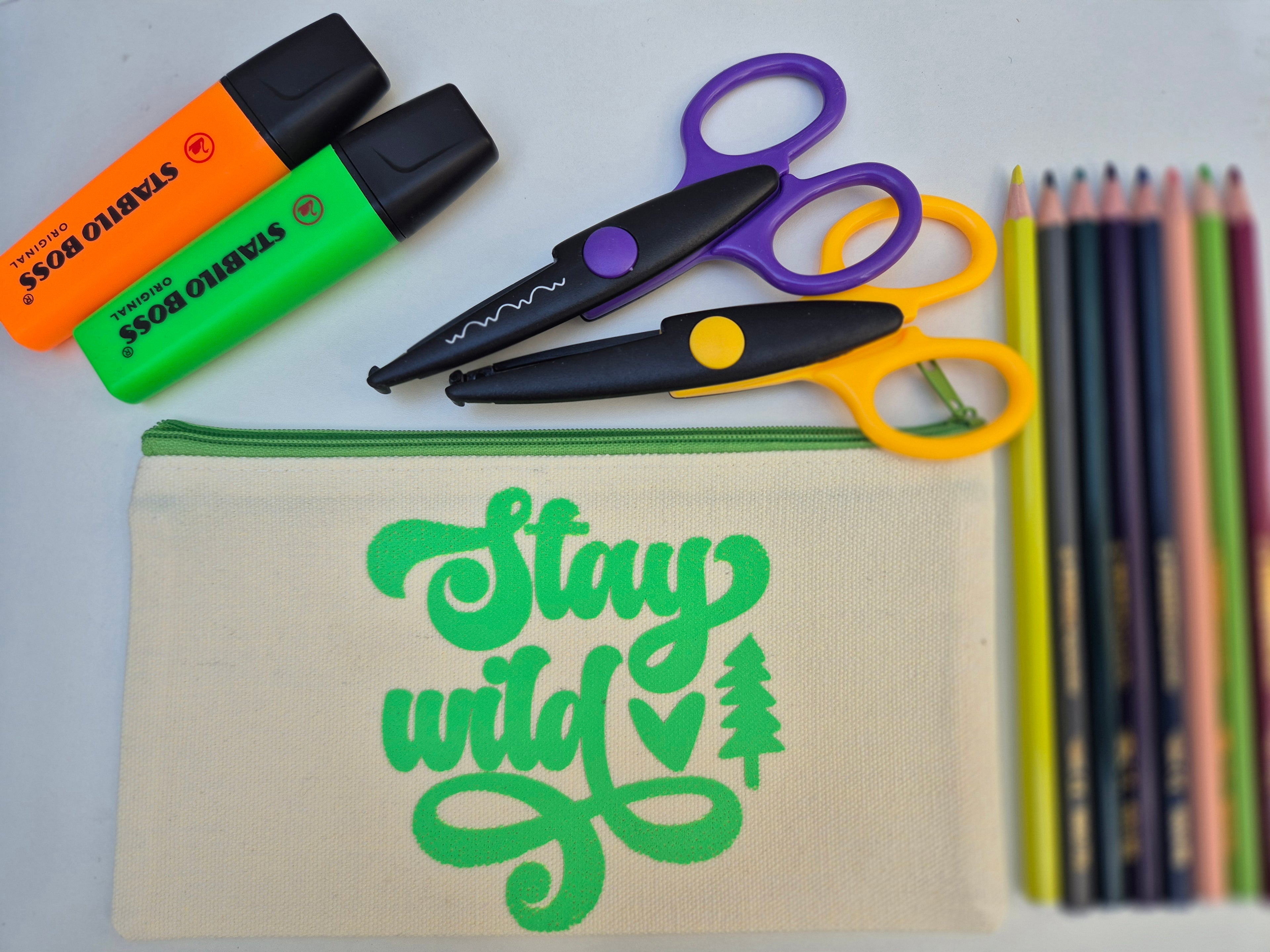 2-in-1 pencil case / make up bag